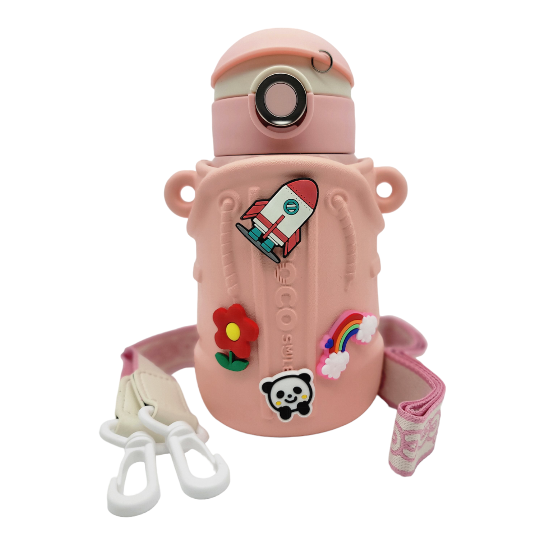 Coco Cap Fun Thermos Cup With Sleeve