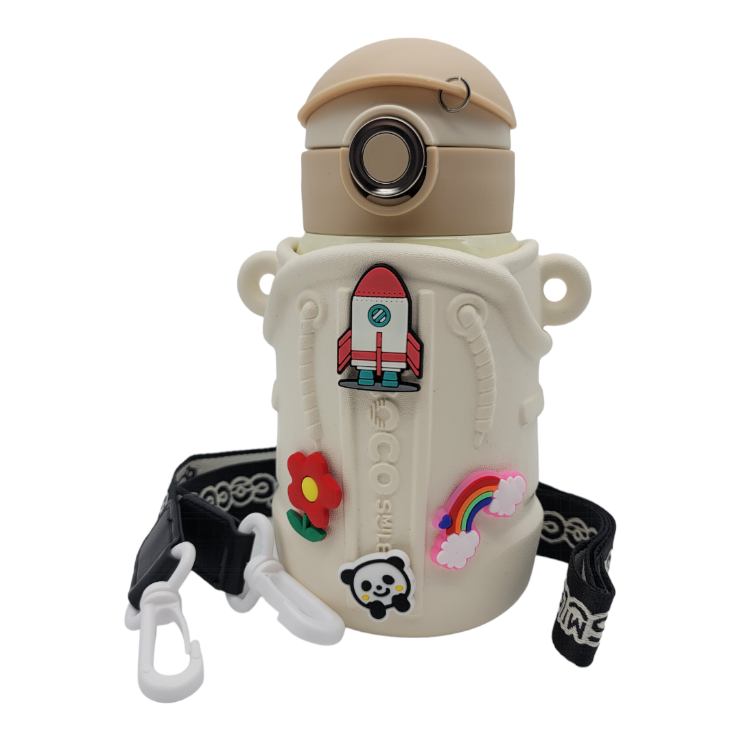 Coco Cap Fun Thermos Cup With Sleeve