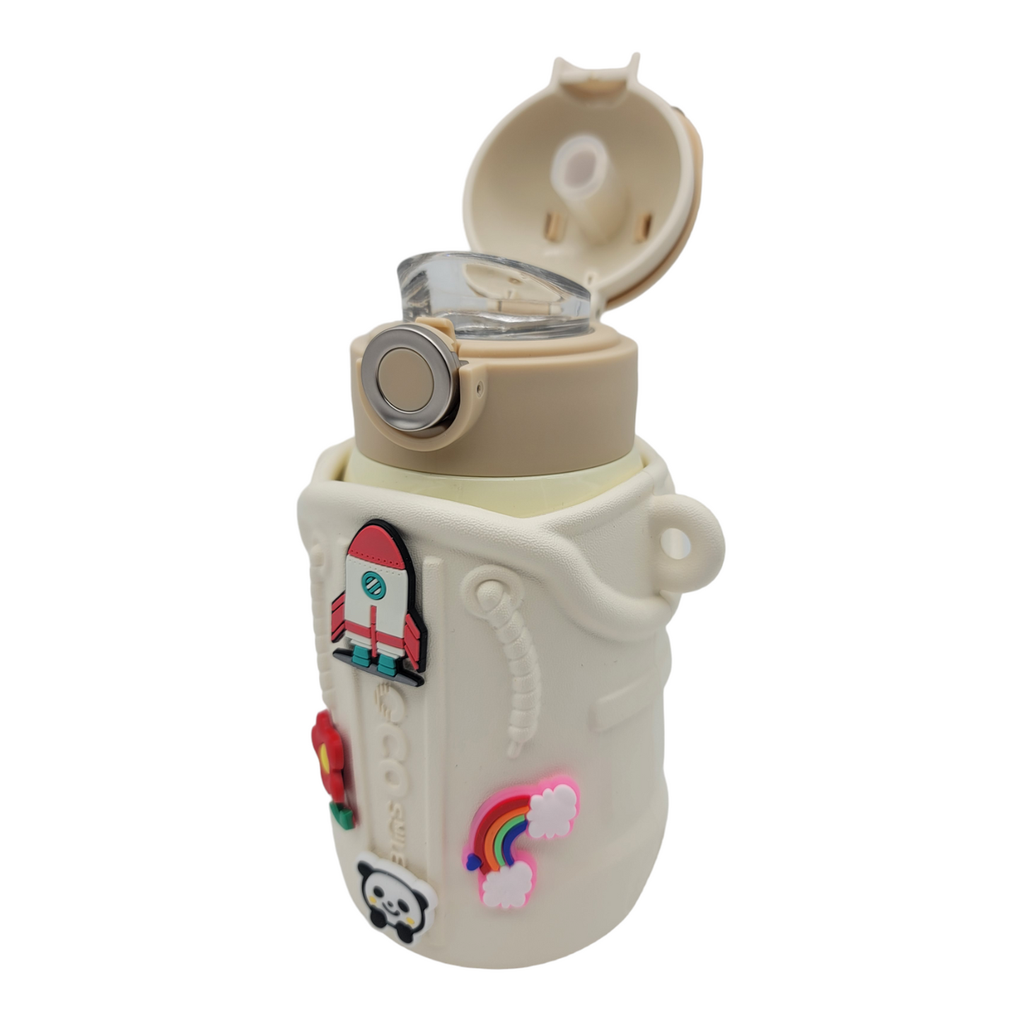 Coco Cap Fun Thermos Cup With Sleeve