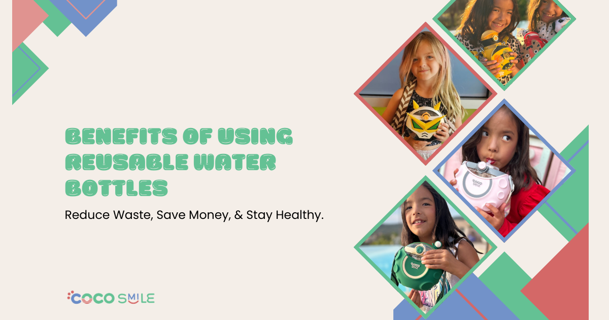 Discover the benefits of reusable water bottles: reduce waste, save money, stay healthy!