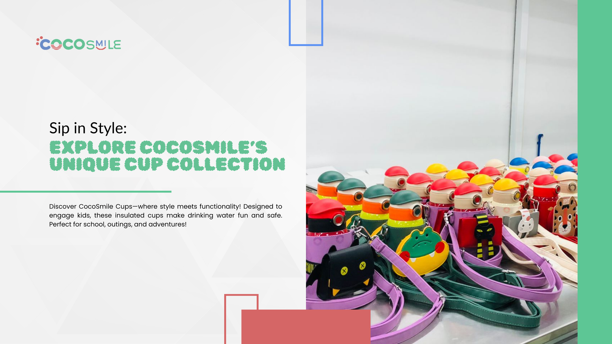 Sip in Style: Explore CocoSmile’s Unique Cup Collection