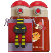 Lying Cat Thermos Cup  With Sleeve